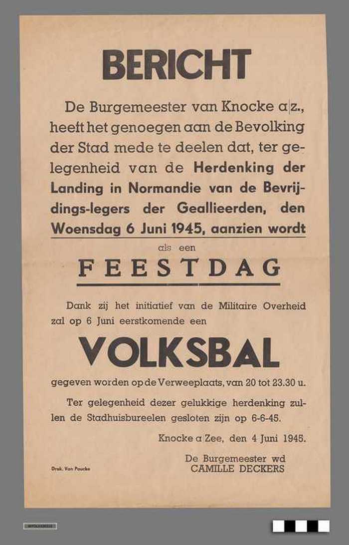 Bericht - Volksbal