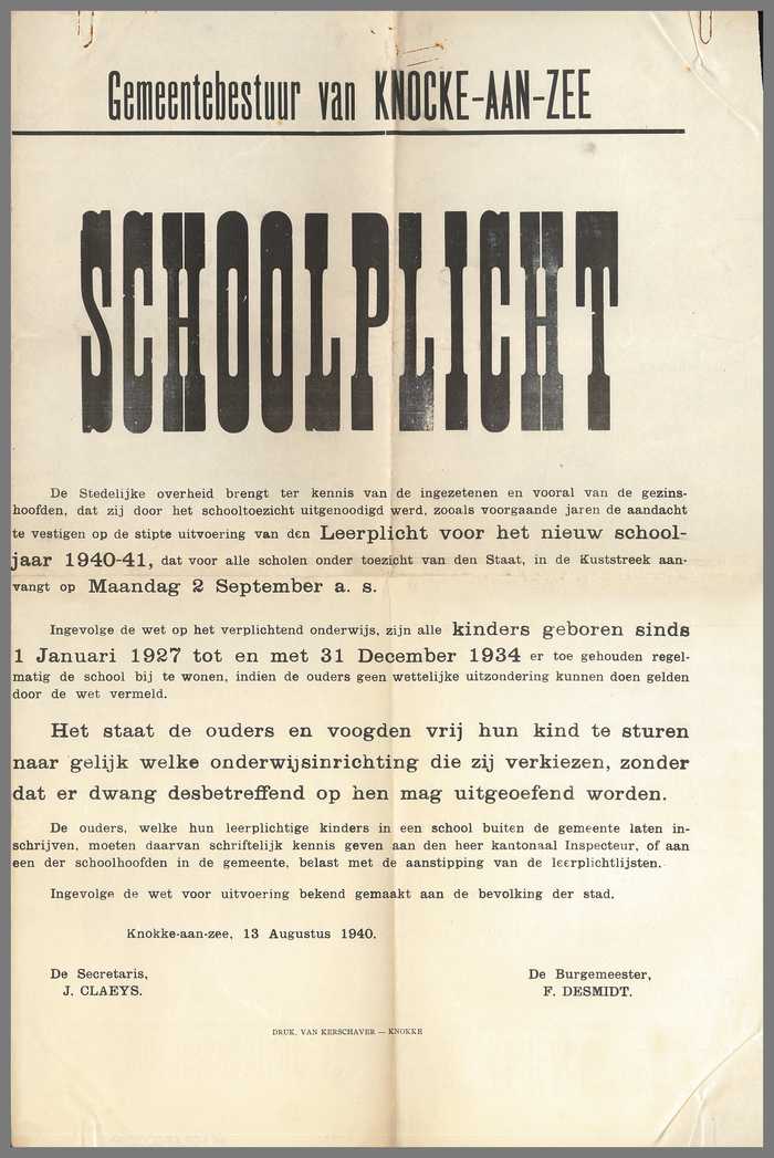 Schoolplicht