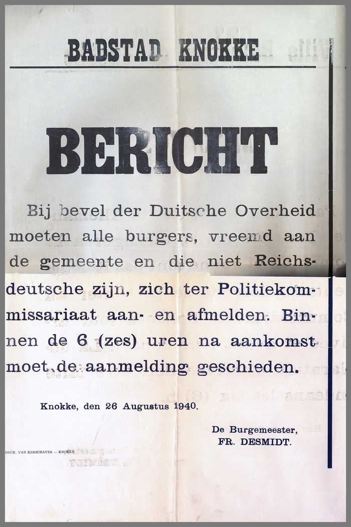 BERICHT - inzake vreemdelingen