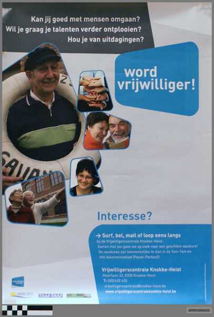 Wordt vrijwilliger!