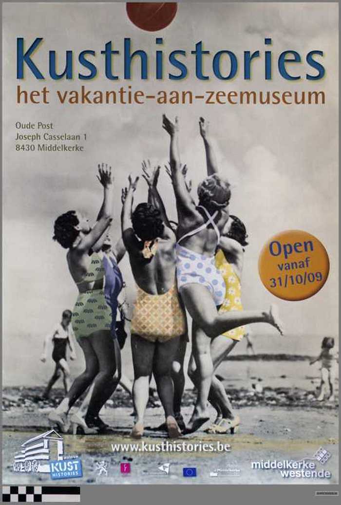 Kusthistories het vakantie-aan-zeemuseum.