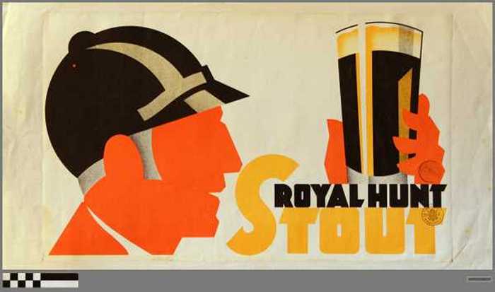 Reclame voor Stout Royal Hunt