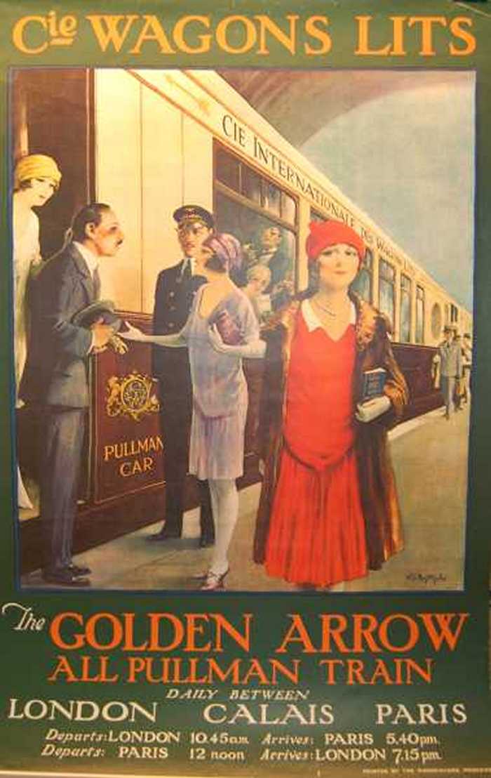 The Golden Arrow all Pullman Train   Cie Wagons Lits