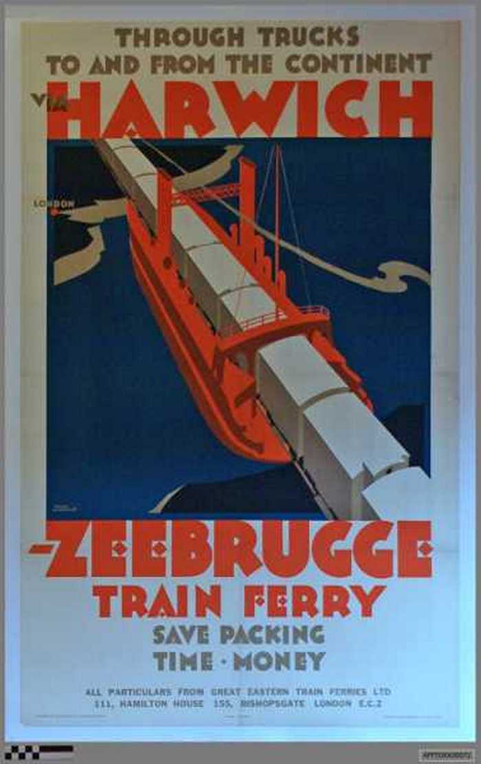 Through Trucks to and from the continent via Harwich-Zeebrugge