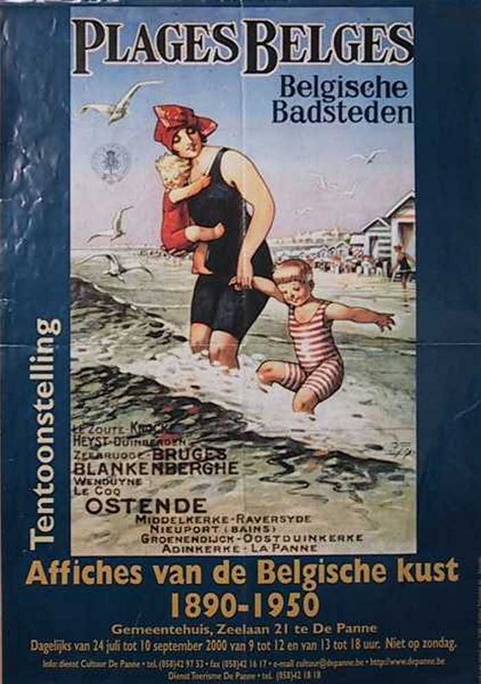 Tentoonstelling Affiches van de Belgische kust 1890-1950.