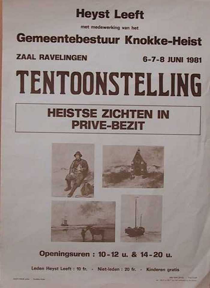 Tentoonstelling Heistse zichten in privé-bezit.