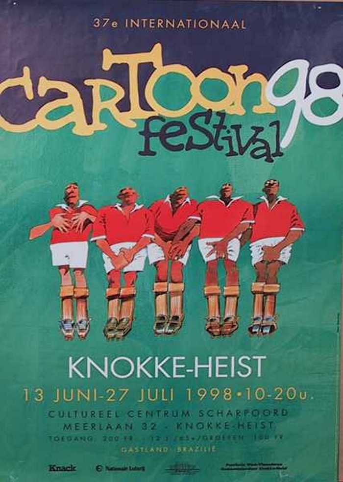 37e Internationaal  CARTOON98 Festival  Knokke-Heist. Gastland: Brazilië
