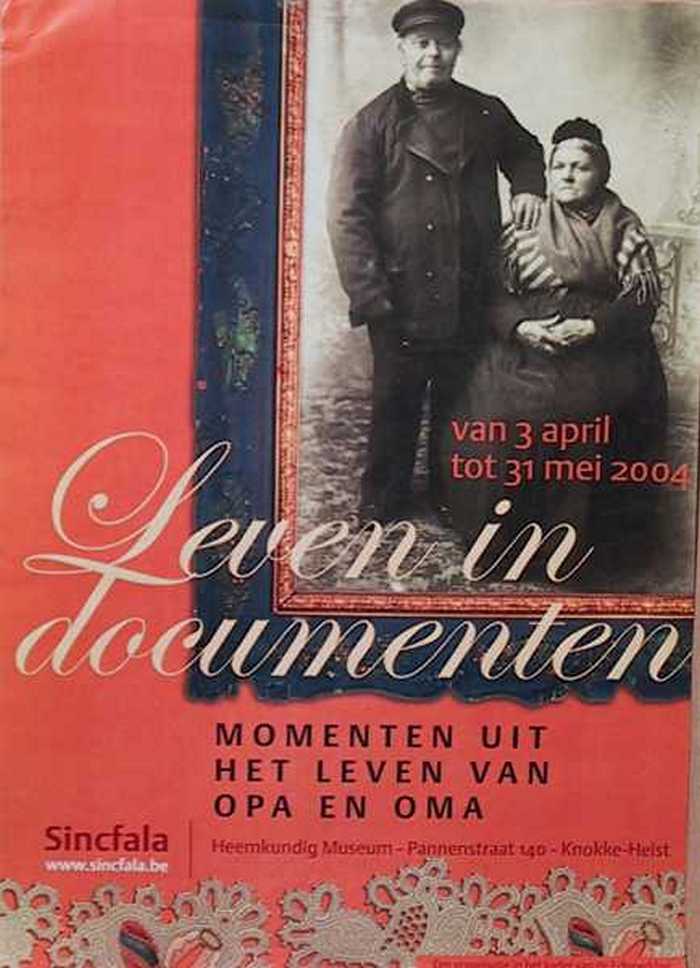 Leven in Documenten.  Momenten uit het leven van opa en oma.