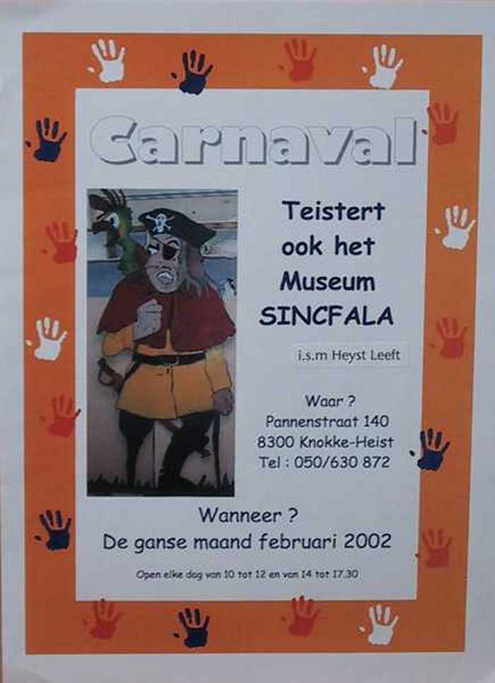 Carnaval Teistert ook het Museum SINCFALA.