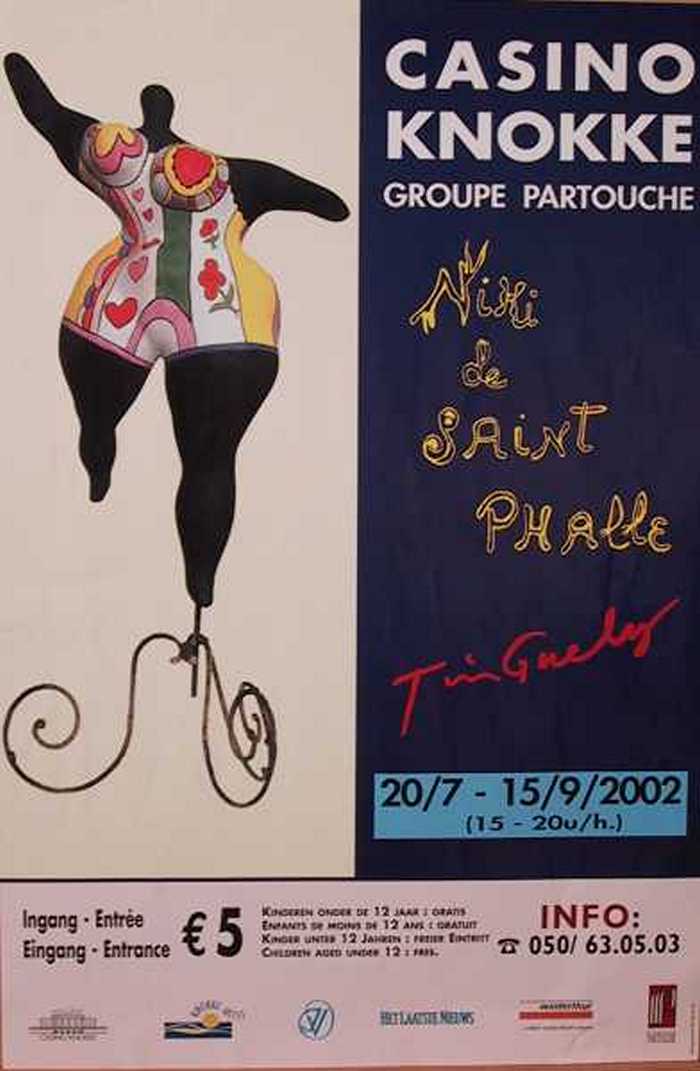 Niki De Saint Phalle.  Casino  Knokke Groupe Partouche.