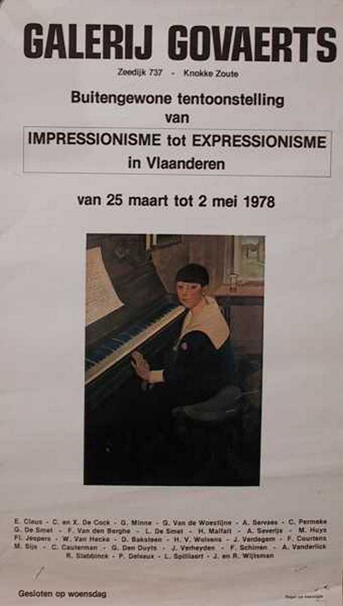 Impressionisme tot expressionisme in Vlaanderen.