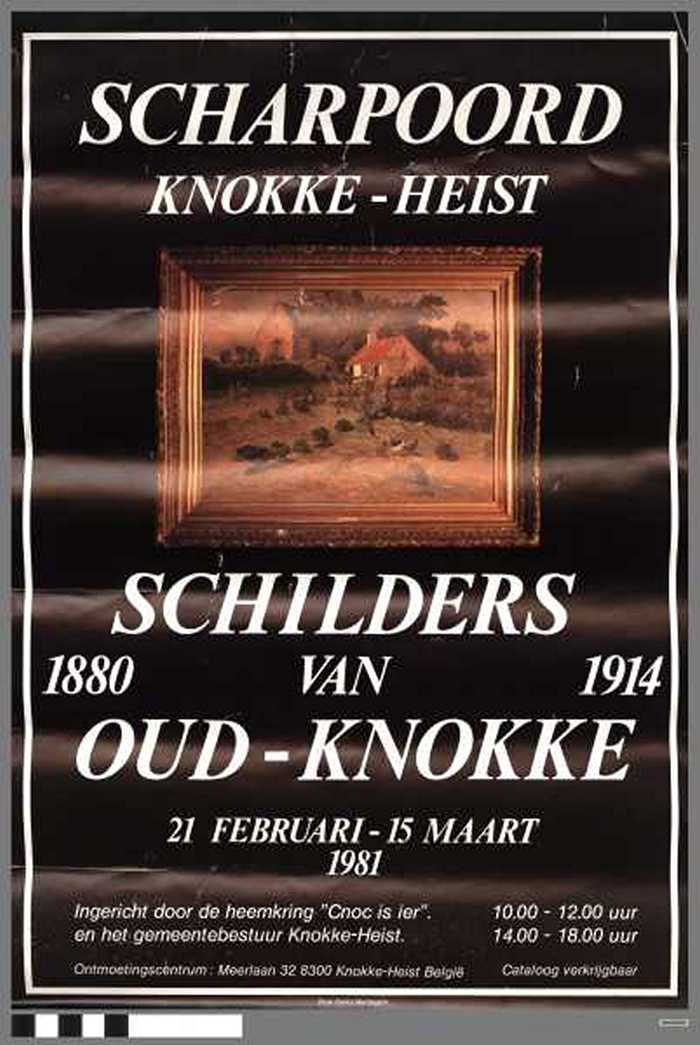 Schilders van Oud-Knokke 1880 tot 1914.