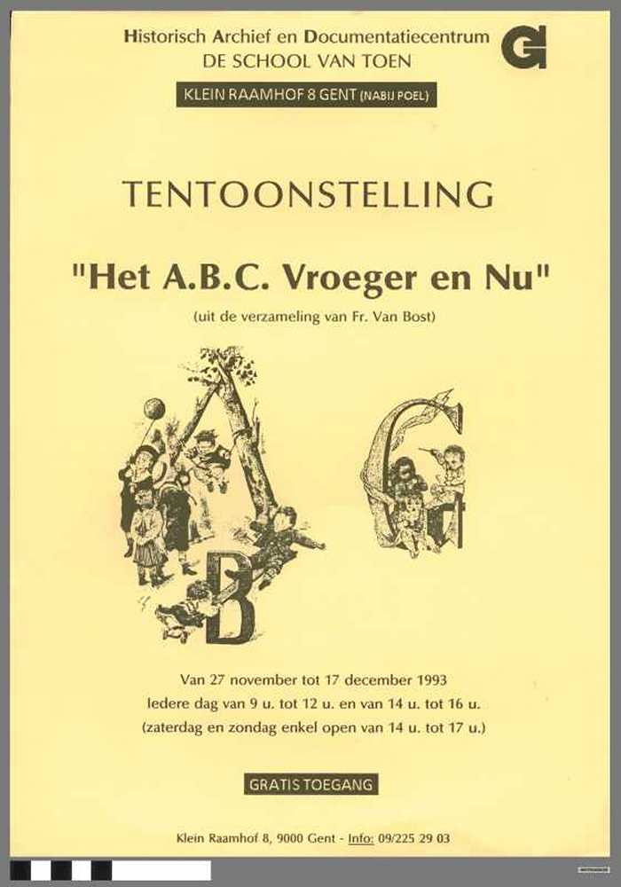 Het A.B.C. Vroeger en Nu