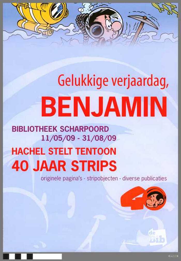 Gelukkige verjaardag Benjamin