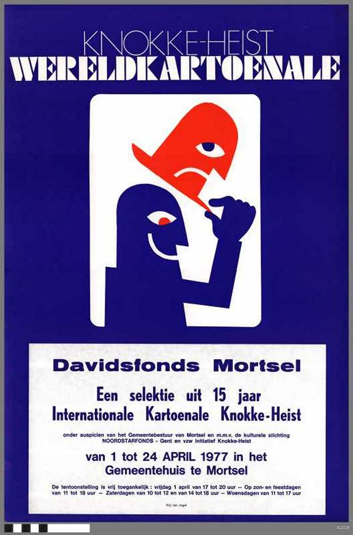 Knokke-Heist Wereldkartoenale - Davidsfonds Mortsel - een selektie uit 15 jaar Internationale Kartoenale Knokke-Heist