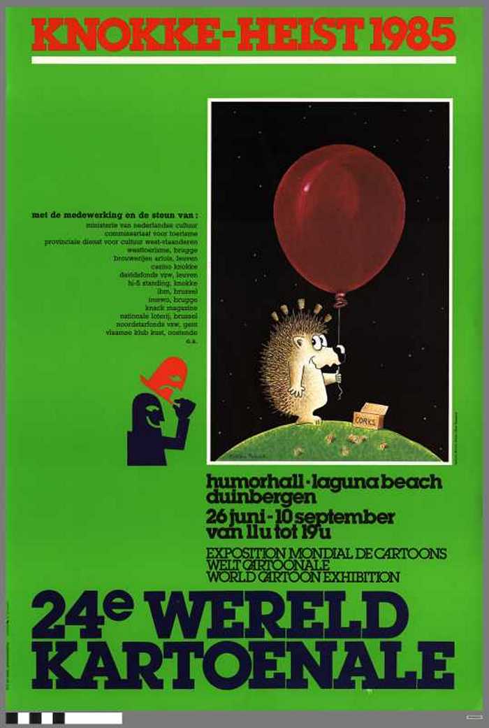 Knokke-Heist 1985 - 24e Wereld Kartoenale