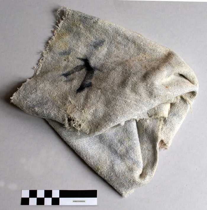 Witte zachte doek
