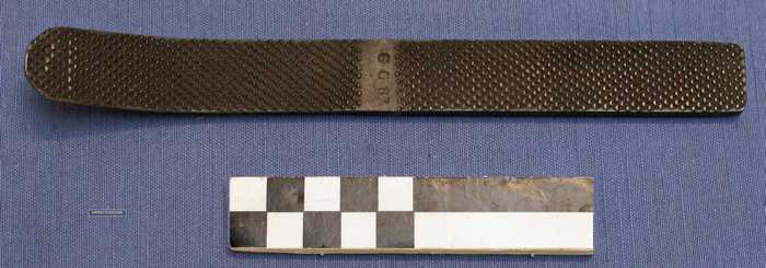 Gebogen rasp