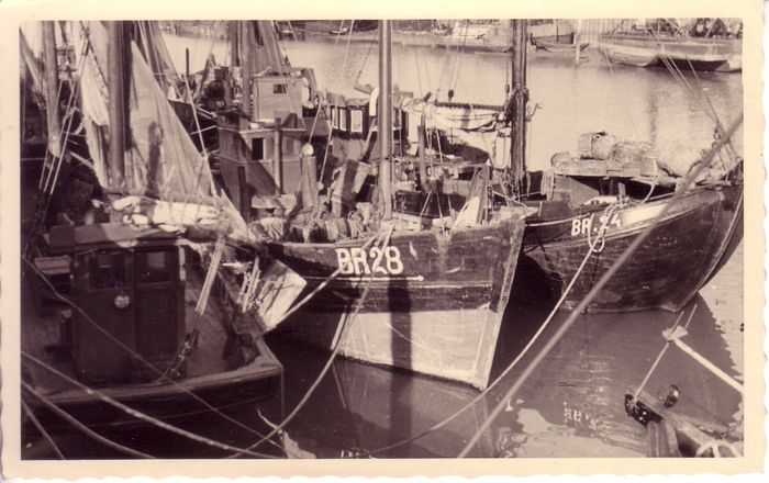 De vissershaven van Breskens.
