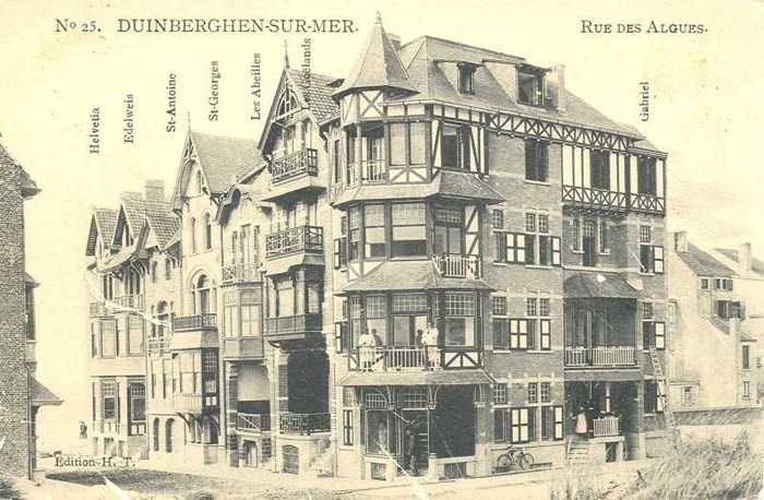Duinbergen-sur-Mer, Rue des Algues