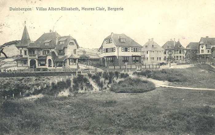 Duinbergen, Villas Albert-Elisabeth, Heures Clairs, Bergerie