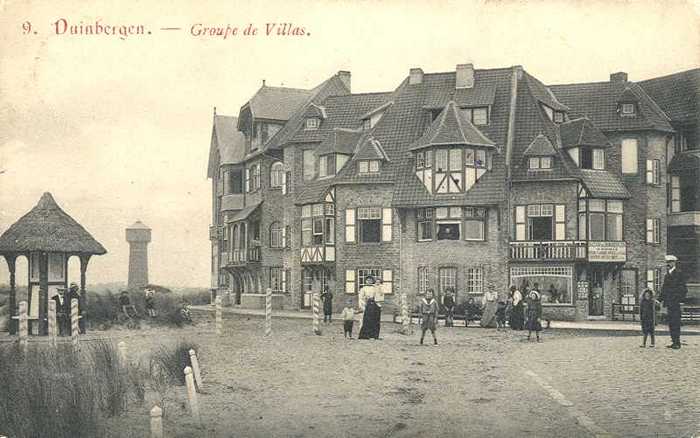 Duinbergen, Groupe de Villas