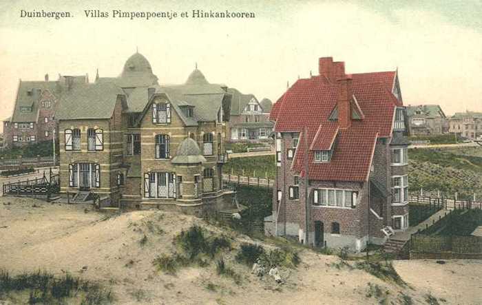 Duinbergen, Villas Pimpenpoentje et Hinkankooren
