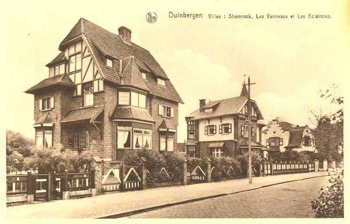 Duinbergen, Villas: Shamrock, Les Vanneaux et les Eclaircies