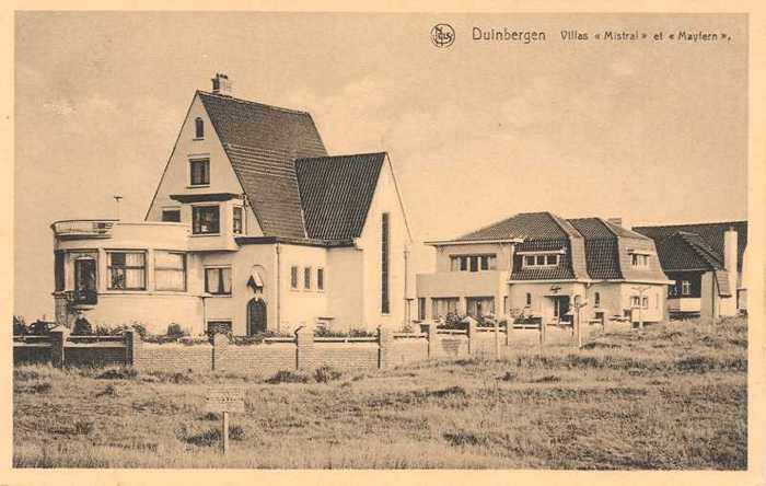 Duinbergen, Villa Mistral et Mayfern