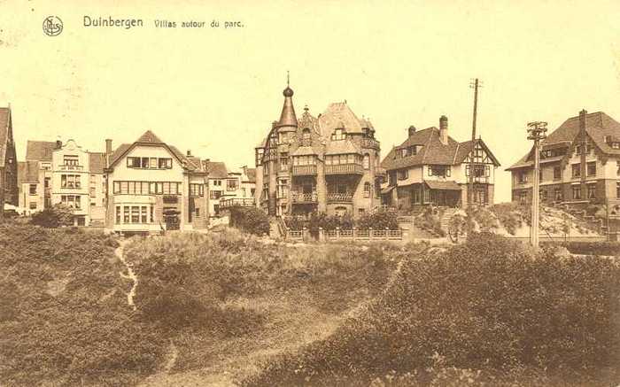 Duinbergen, Villas autour de Parc