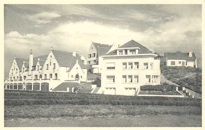 Duinbergen, Avenue des Francais et Villas, L'Ensoleillée, Repos des Dunes