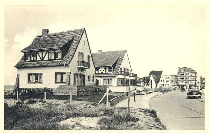 Duinbergen, Avenue Joseph Nellens, Villas La Picardie, Sonnevanck, Kerber, Mistral et La Tourelle