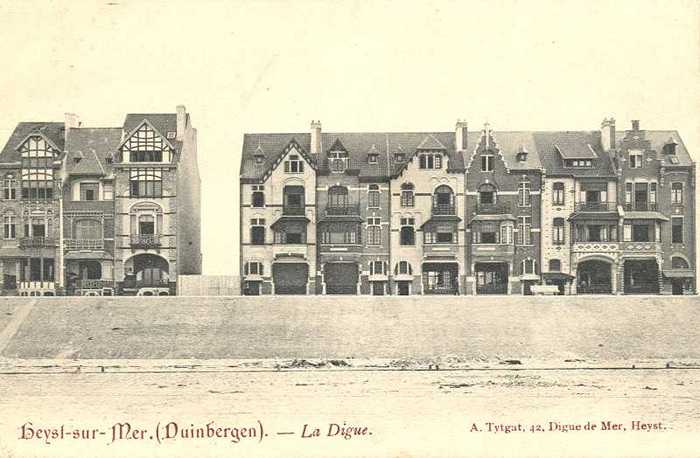 Heyst sur-Mer, Duinbergen, La Digue