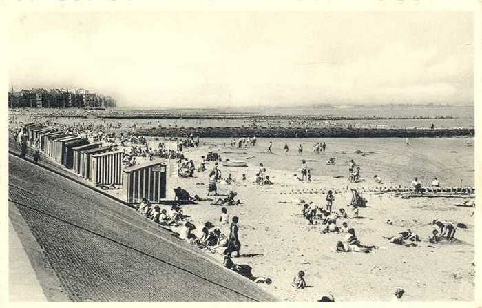 Duinbergen, La Plage (côté Ouest)