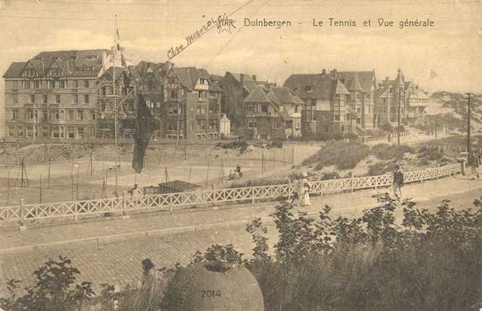 Duinbergen, Le Tennis et Vue générale