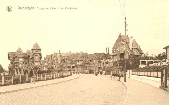 Duinbergen, Groupe de villas, Les Clochetons