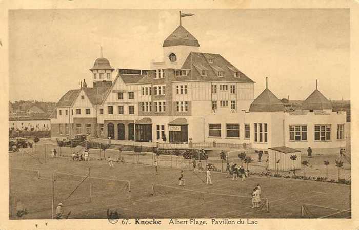 Knocke - Albert Plage - Pavillon du Lac