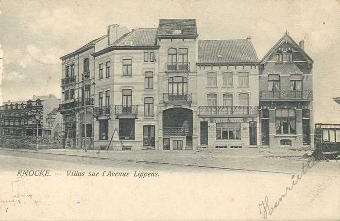 Knocke - Villas sur l'Avenue Lippens