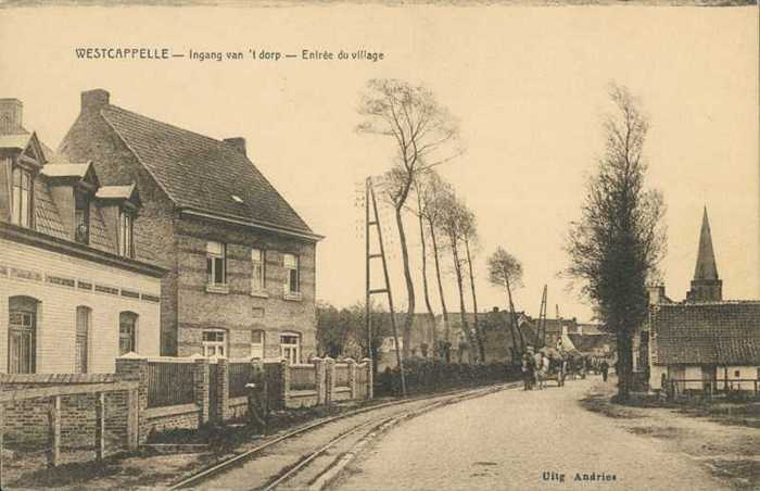 Westcappelle - Ingang van 't dorp