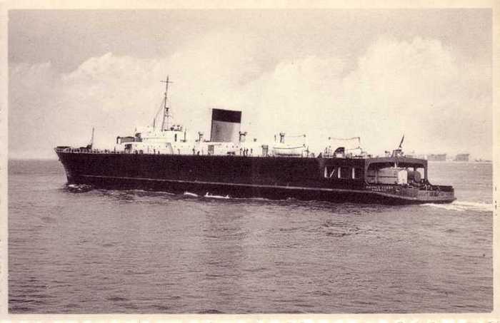 Zeebrugge - S.S. 'Suffolk Ferry'