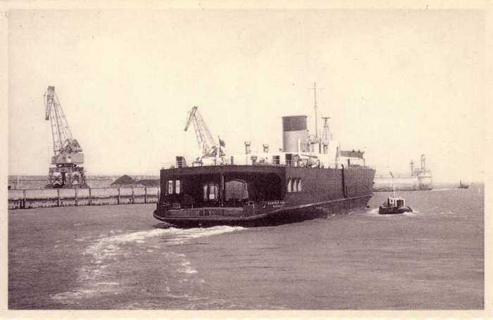 Zeebrugge - S.S. 'Suffolk Ferry'