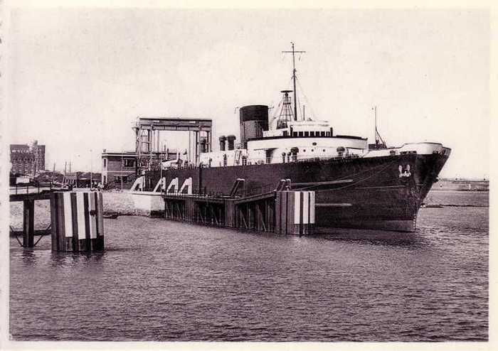 Zeebrugge - Aanlegplaats van Ferry-Boat