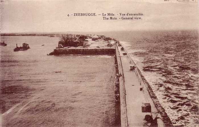 Zeebrugge - 4 - Le Môle - Vue d'ensemble