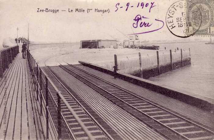 Zeebrugge - Le Môle (1er Hangar)