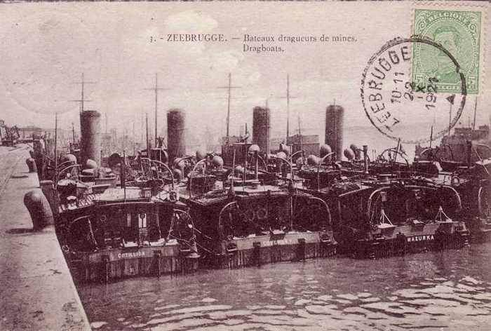 Zeebrugge - Bateaux dragueurs de mines
