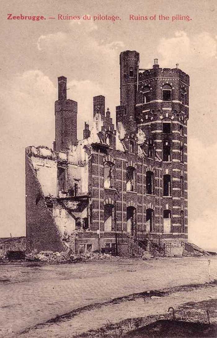 Zeebrugge - Ruines du pilotage