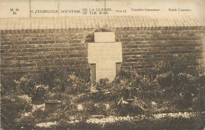 Zeebrugge - Souvenir de la guerre 1914-18 - 10 - Cimetière britannique