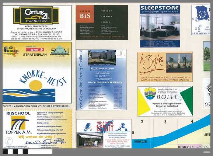 Stratenplan Knokke-Heist - CARLKXX00908 Stratenplan Knokke-Heist