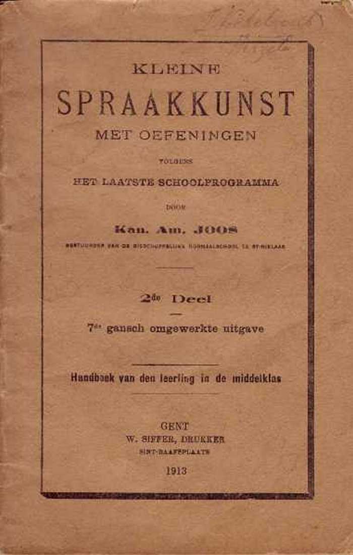 Kleine Spraakkunst