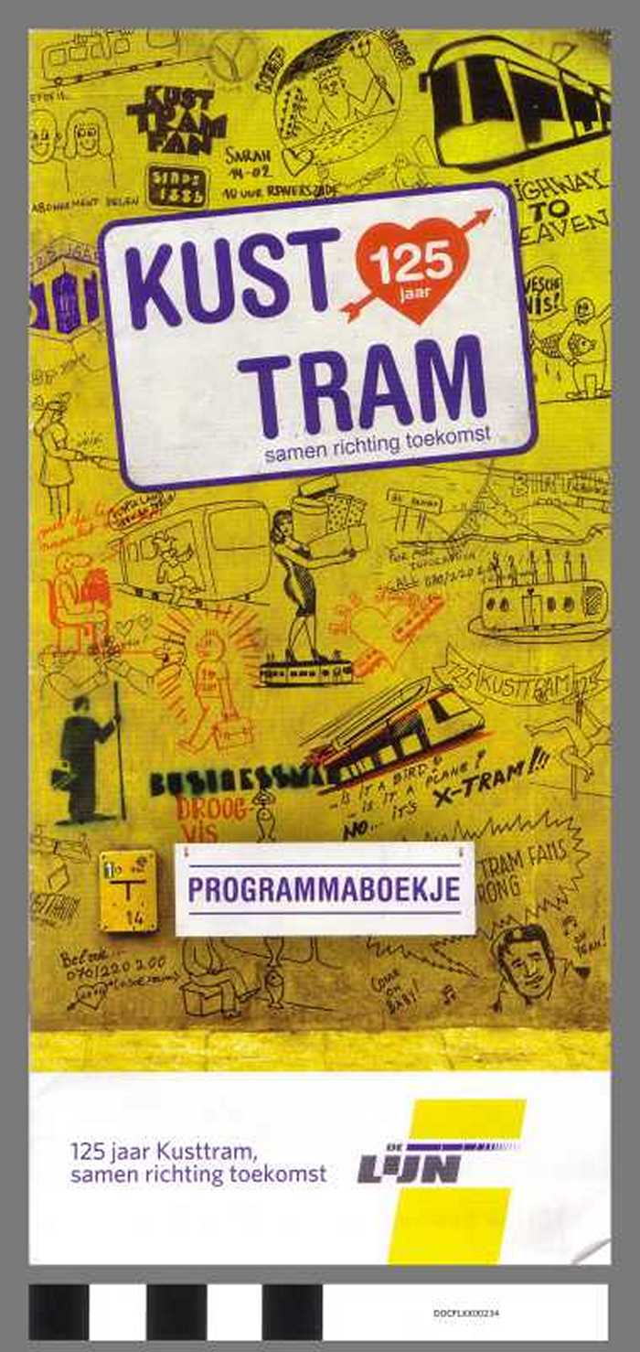 125 jaar Kusttram - Programmaboekje